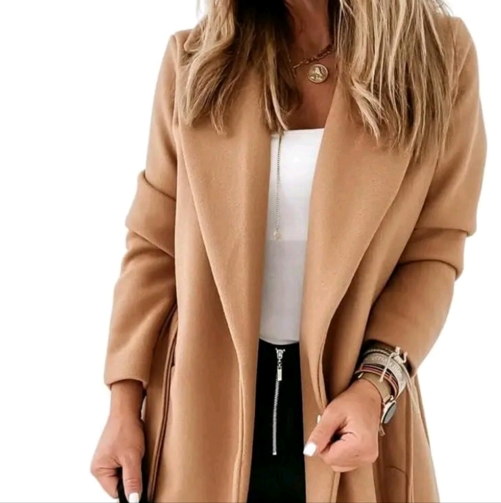 Lapel collar coat